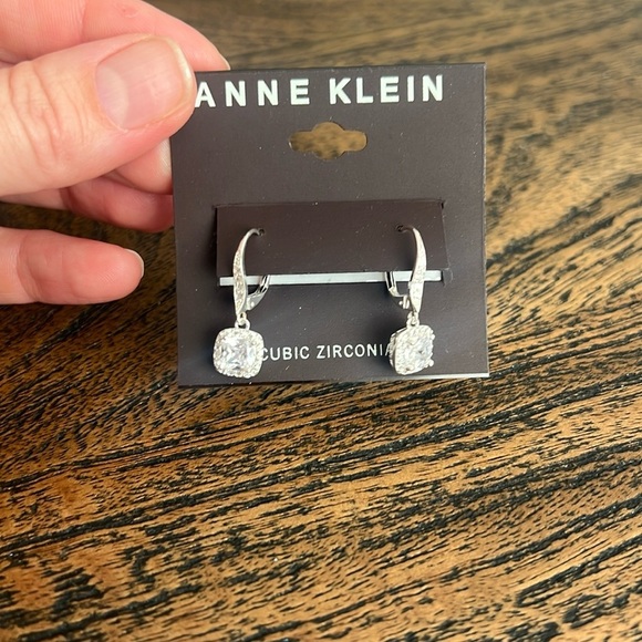 Anne Klein Jewelry - - Ann Klein cubic zirconia dangle earrings